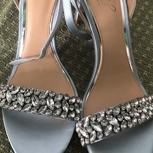 Jeweled Badgley Mischka 3.5 Inch Heels